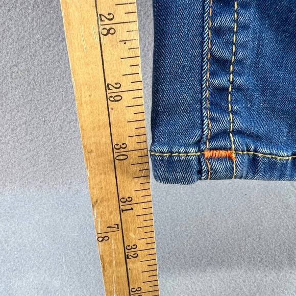 True Religion Women's Stella Low Rise Skinny Jeans Size 31 Medium Wash - Picture 5 of 14